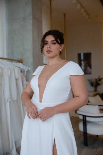 שמלת אלן - Plus Size (1)