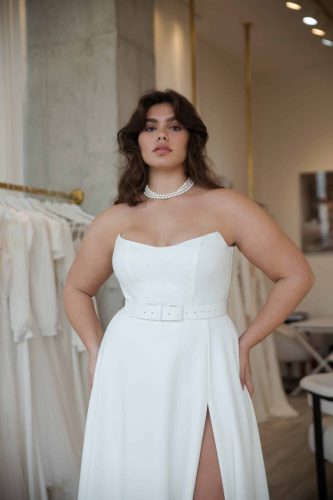 שמלת מרטין - Plus Size (1)